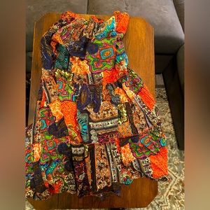 Ladies bobbie brooks Bohemian skirt. Size Large